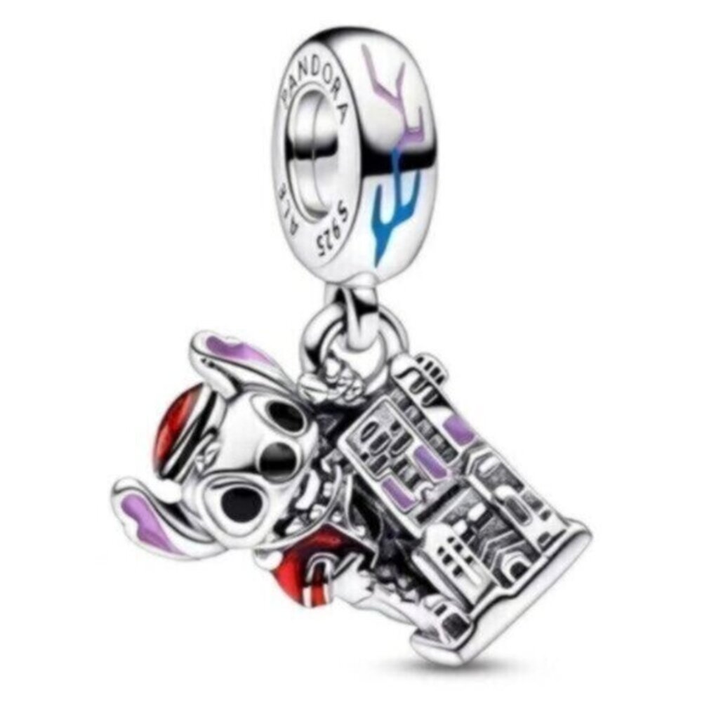 Paris Stitch Hollwood Tower of Terror Charm, Charm For Pandora Bracelet